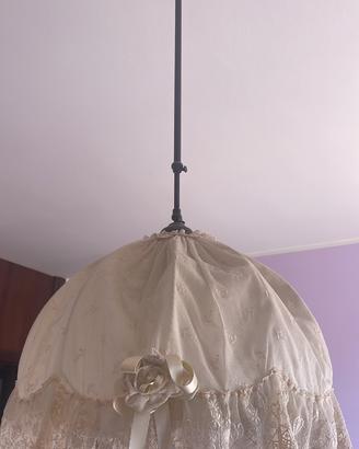 Lampadario, Abat jour e lampada Tele Umbre