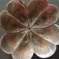 Four Leaf-Quadrifoglio in Argento 925 sterling sil