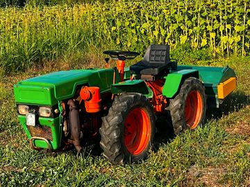 Trattore PASQUALI 33 CV con Trincia e Fresa
