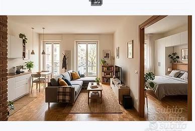 EUR PALASPORT/ QUADRILOCALE con BALCONE