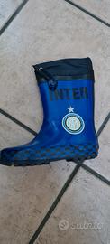 Stivali in gomma da pioggia Inter bambino n.26/27