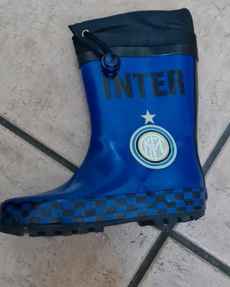 Stivali in gomma da pioggia Inter bambino n.26/27