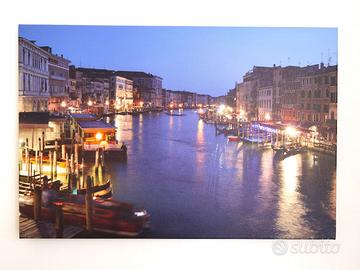 Quadro stampa su tela Venezia 45 x 30 cm NUOVO