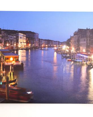 Quadro stampa su tela Venezia 45 x 30 cm NUOVO