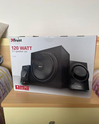 Cassa audio con subwoofer