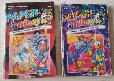 Lotto 2 Fumetti Paper Fantasy Disney Vintage