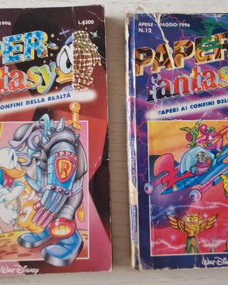 Lotto 2 Fumetti Paper Fantasy Disney Vintage