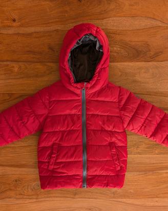 Piumino rosso Benetton
