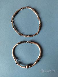 Coppia di braccialetti