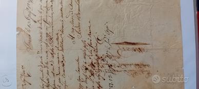 6 manoscritti originale della Valtellina anno 1700