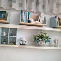 scrivania completa con pensili