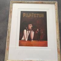 QUADRO PULP FICTION INCORNICIATO TIRATURA LIMITATA