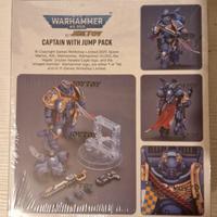 Warhammer 40k – Captano Ultramarines con Jump Pack