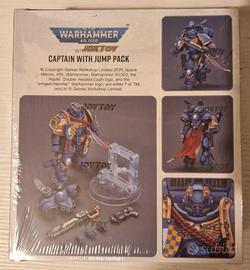 Warhammer 40k – Captano Ultramarines con Jump Pack