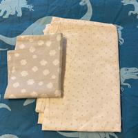 Lenzuolo lettino con federa