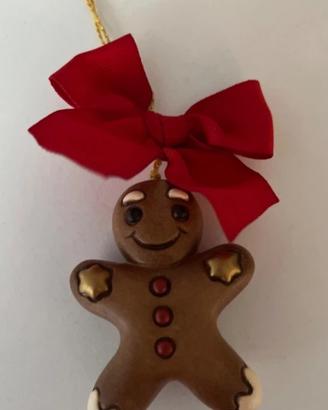 Decorazione natale omino pan di zenzero Thun
