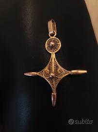 croce oro filigrana