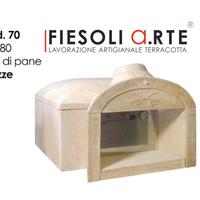 Forno a legna in terracotta refrattaria modello 70
