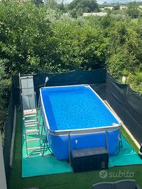 Piscina fuoriterra new plast futura 550