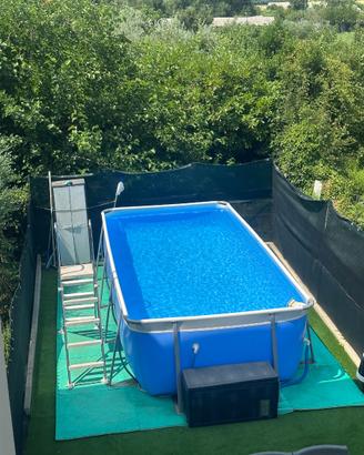 Piscina fuoriterra new plast futura 550