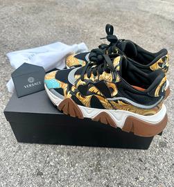 Scarpe Sneakers Versace Squalo Barocco 42
