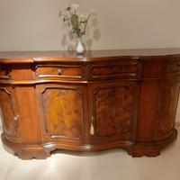 CREDENZA LEGNO RETRO’, VINTAGE, BAROCCO VITTORIANO