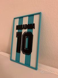 Quadro Maradona Argentina