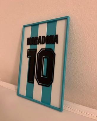 Quadro Maradona Argentina