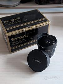 Samyang 8mm f/3.5 Fish-eye CS NIKON
