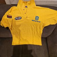 maglia polo Husqvarna team