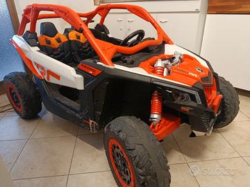 auto-macchina elettrica bambini Can-am 24v 4wd 