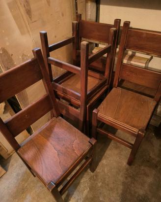 Sedie in legno antiquariato