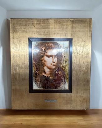 Quadro Pietro Annigoni - Sarah (1977)