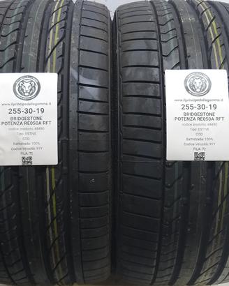 2 GOMME 255 30 19 BRIDGESTONE A68490