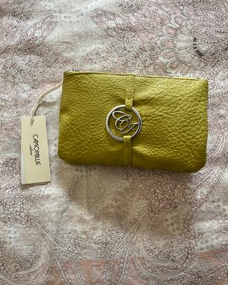 Borsa a tracolla verde lime Camomilla Milano