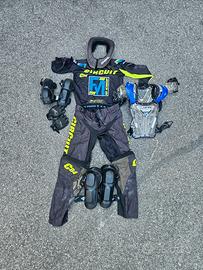 abbigliamento moto cross Junior 9-11 anni