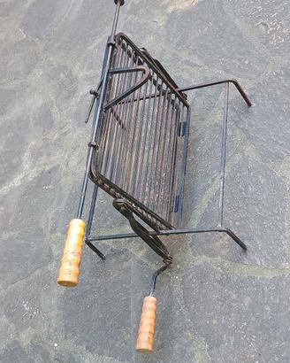Griglia per barbecue ribaltabile 