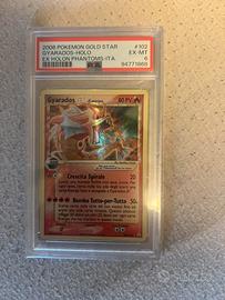 Gyarados gold star italiano psa 6