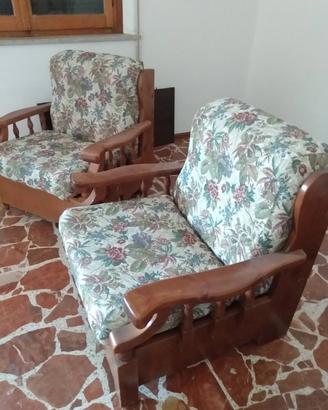 Poltrone vintage comodissime 