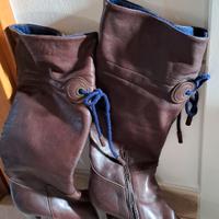 Stivali in Pelle
