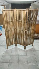 Paravento in bambù