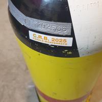 bombola sub 15 litri marca cressi doppio rubinetto