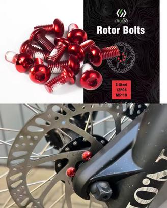 N*24 Viti Rosse per bici e moto