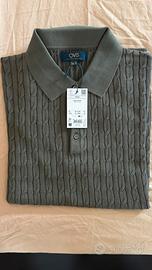 Polo Verde - OVS XL Con etichetta MAI USATA
