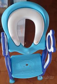 Riduttore WC per bambini con scaletta