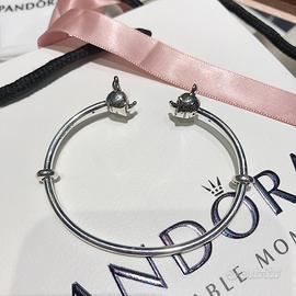 Bracciale Pandora aperto Mickey Mouse & Minnie(19)