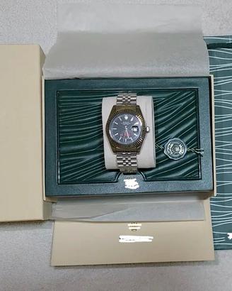 Orologio 36mm Uomo colore argento e quadrante nero