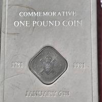 Moneta commemorativa da 1 Pound 1981  