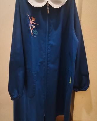 Grembiule bambina 9 anni blu Siggi 