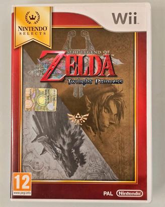 Zelda Twilight Princess Wii Completo PAL Originale